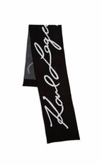Karl Lagerfeld Signature Logo Scarf