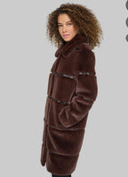 Karl Lagerfeld Faux Fur Coat