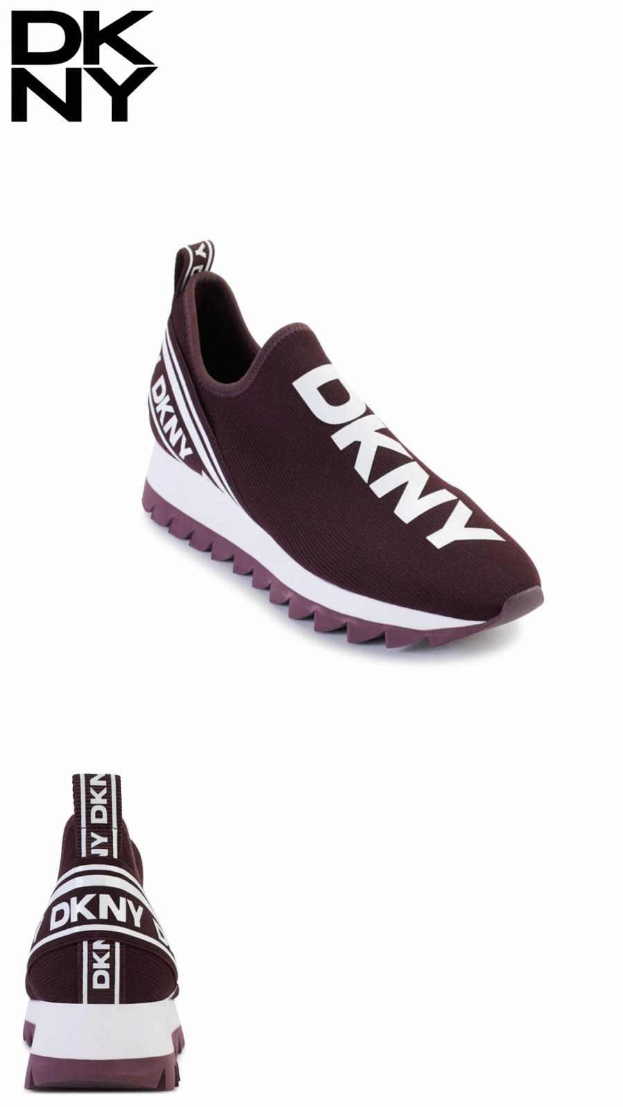 DKNY slip on sneakers